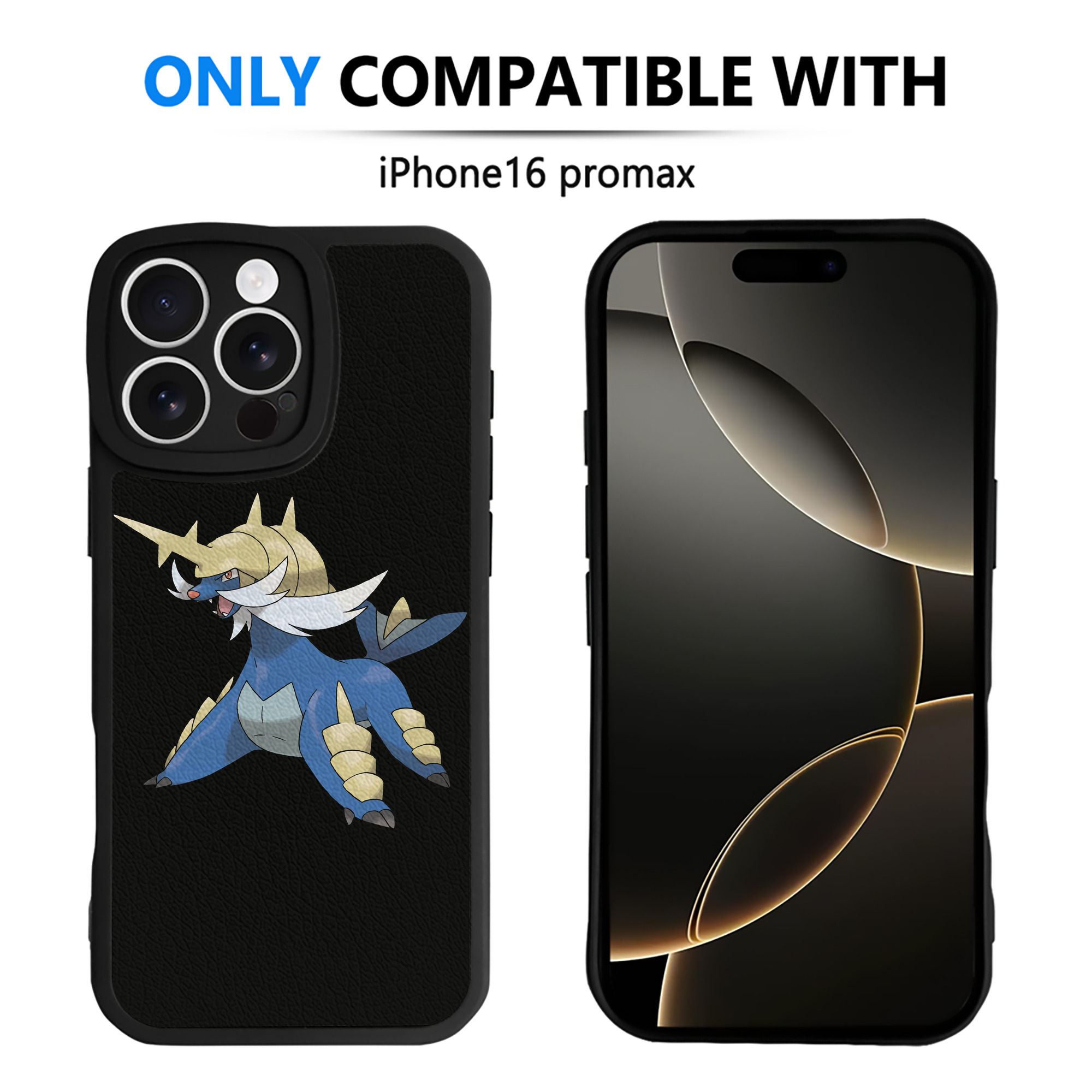 （画像用） ポケットモンスター Pokémon 【iPhone 16シリーズ対応】シリコンスマホケース（レザー調） 材質：シリコン